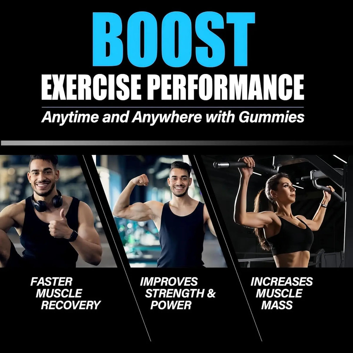 Powerful Strength Support High Quality Creatine Monohydrate Gummy Creatine for Muscle Recovery